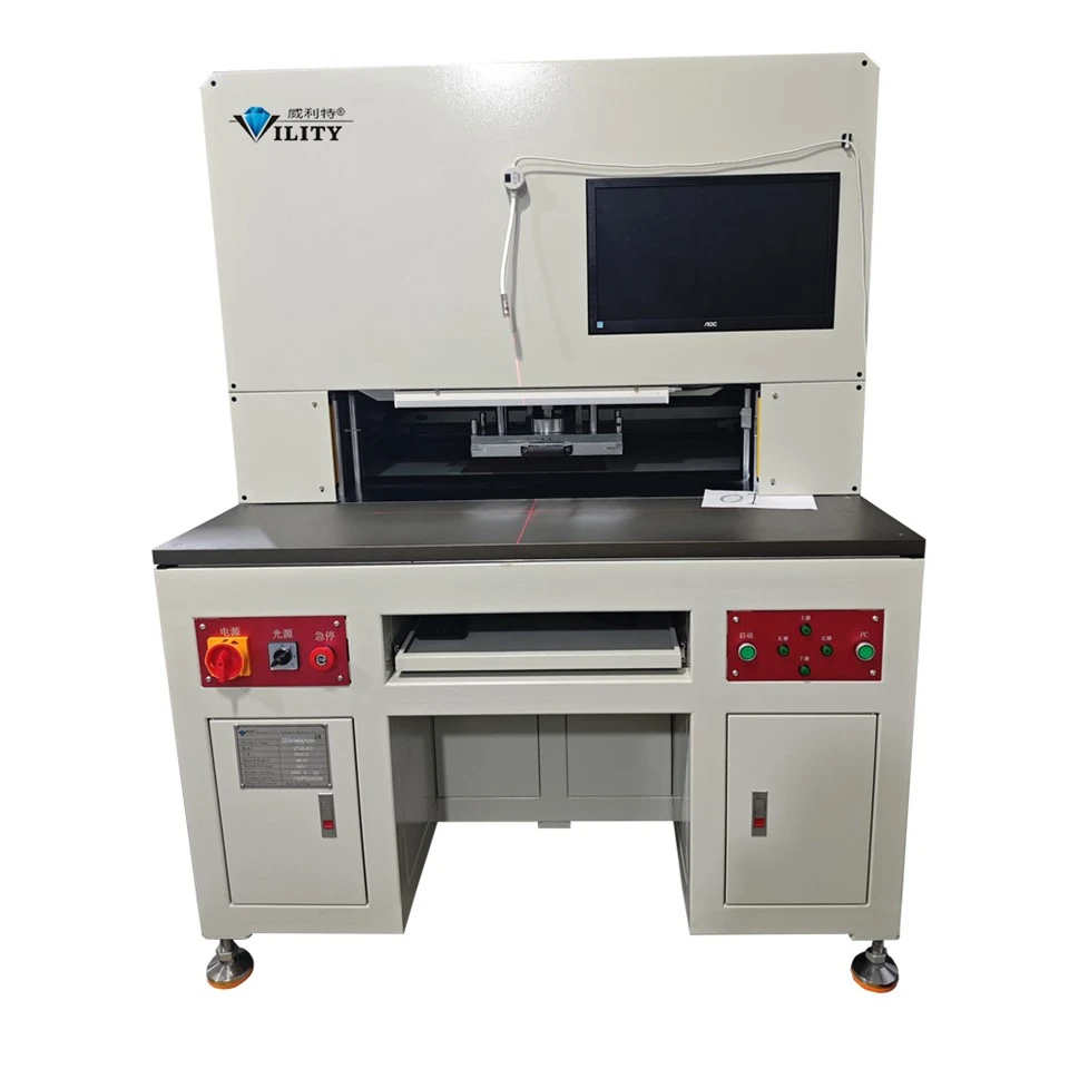 CCD Die Cutting Machine fyrir flíkamerki